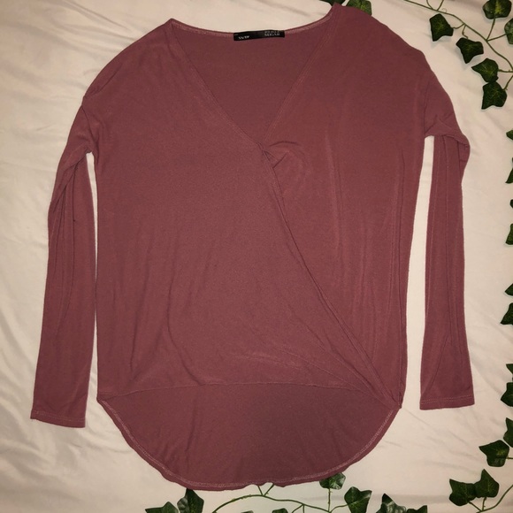 Wrap front long sleeve - Picture 4 of 6